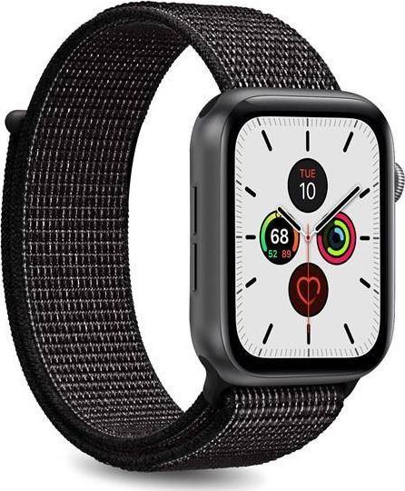 Puro PURO Nylon - Pasek do Apple Watch 38 / 40 mm (Czarny) 1