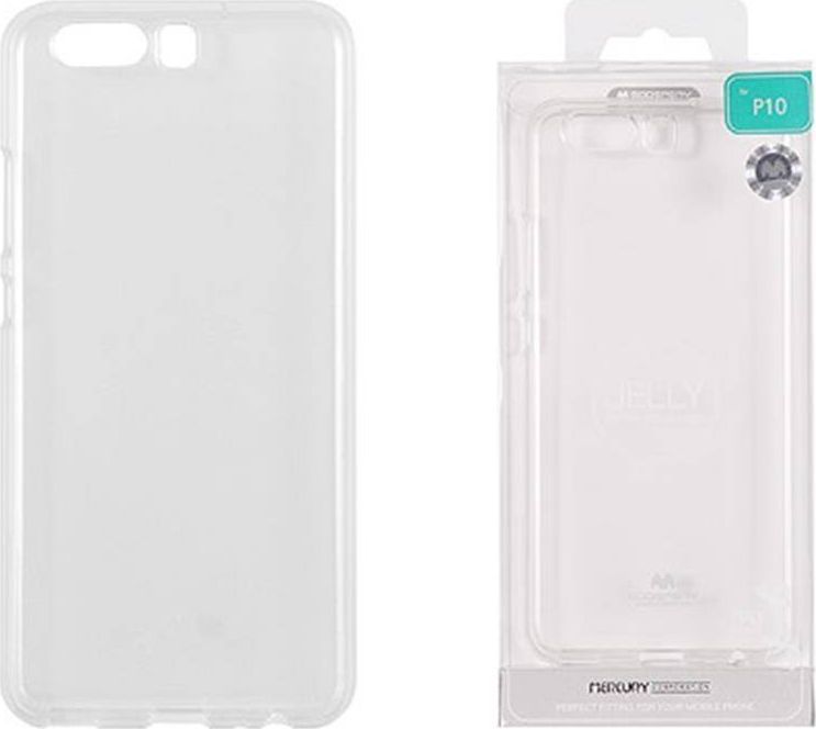 Mercury Mercury Transparent Jelly - Etui Huawei P10 (przezroczysty) 1