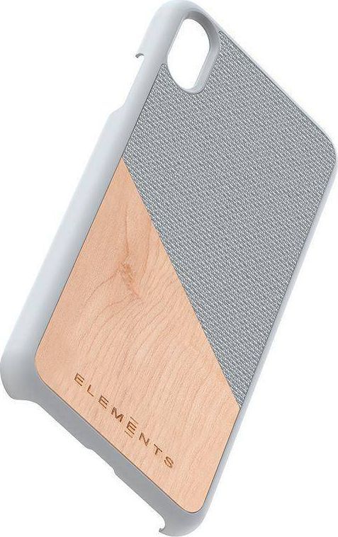 Nordic Elements Nordic Elements Original Hel - Drewniane etui iPhone Xs Max (Light Grey) 1