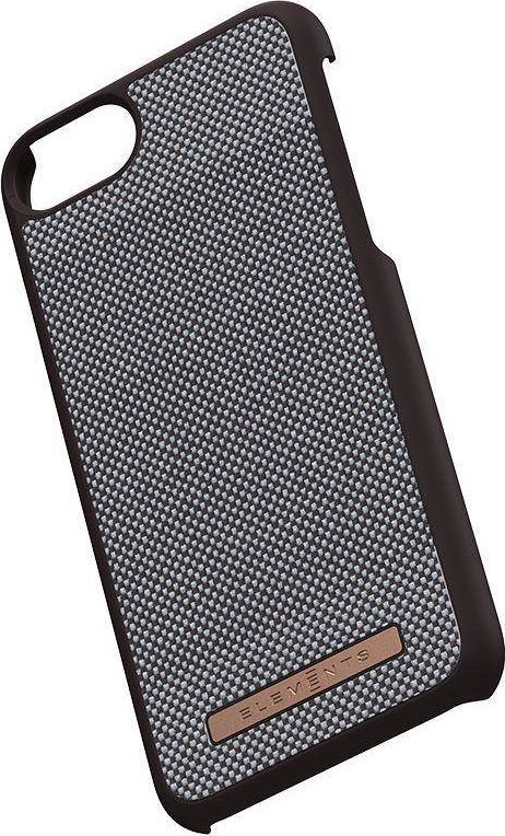 Nordic Elements Nordic Elements Saeson Idun - Materiałowe etui iPhone SE 2020 / 8 / 7 (Dark Brown Pattern 1) 1
