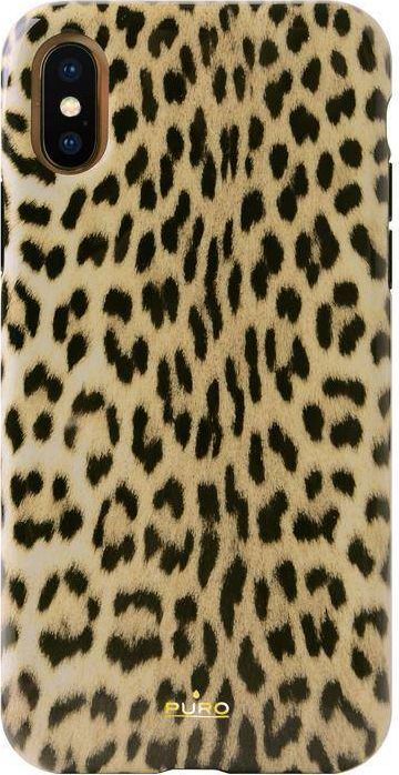Puro PURO Glam Leopard Cover - Etui iPhone Xs / X (Leo 1) 1