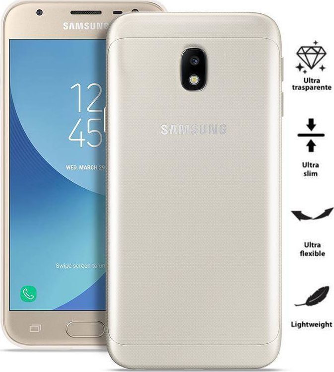 Puro PURO 0.3 Nude - Etui Samsung Galaxy J3 (2017) (przezroczysty) 1