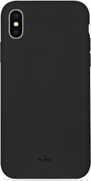 Puro PURO ICON Cover - Etui iPhone Xs Max (czarny) Limited edition 1