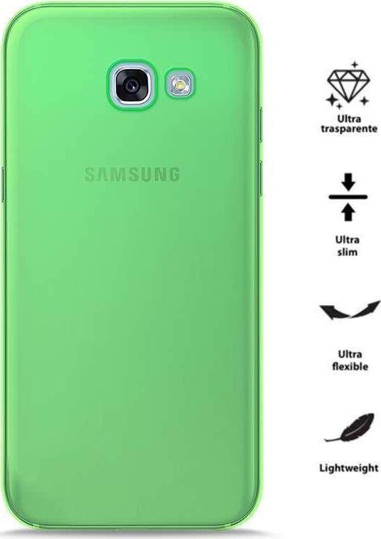 Puro PURO 0.3 Nude - Etui Samsung Galaxy A3 (2017) (Fluo Green) 1