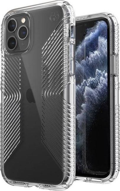 Speck Speck Presidio Perfect-Clear with Grips - Etui iPhone 11 Pro z powłoką MICROBAN (Clear) 1
