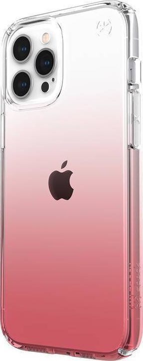 Speck Speck Presidio Perfect-Clear + Ombre - Etui iPhone 12 Pro Max z powłoką MICROBAN (Clear/ Vintage Rose) 1
