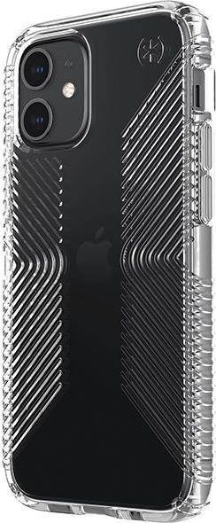 Speck Speck Presidio Perfect-Clear with Grips - Etui iPhone 12 Mini z powłoką MICROBAN (Clear) 1