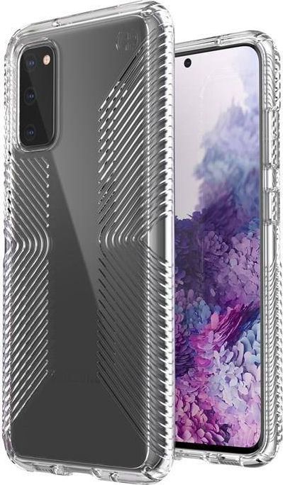 Speck Speck Presidio Perfect-Clear with Grips - Etui Samsung Galaxy S20 z powłoką MICROBAN (Clear/Clear) 1