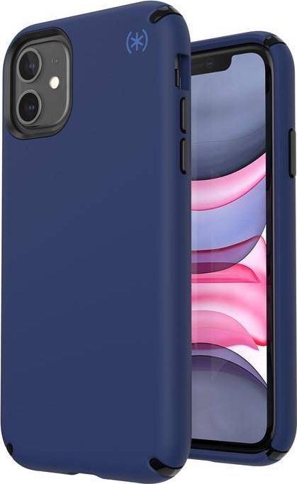 Speck Speck Presidio2 Pro - Etui iPhone 11 z powłoką MICROBAN (Coastal Blue/Black/Storm Grey) 1