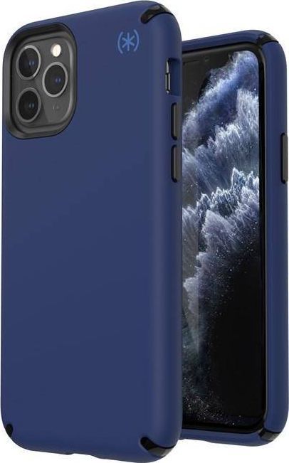 Speck Speck Presidio2 Pro - Etui iPhone 11 Pro z powłoką MICROBAN (Coastal Blue/Black/Storm Grey) 1