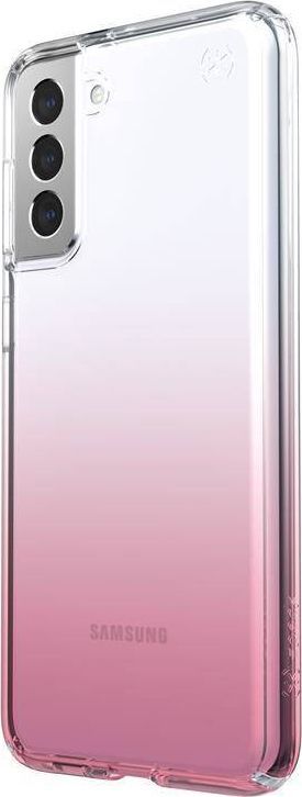 Speck Speck Presidio Perfect-Clear Ombre - Etui Samsung Galaxy S21+ z powłoką MICROBAN (Clear/Vintage Rose Fade) 1