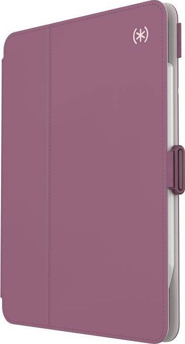 Etui na tablet Speck Speck Balance Folio - Etui iPad Air 4 10.9" (2020) / iPad Pro 11" (2020 / 2018) z powłoką MICROBAN w/Magnet & Stand up (Plumberry Purple/Crepe Pink) 1