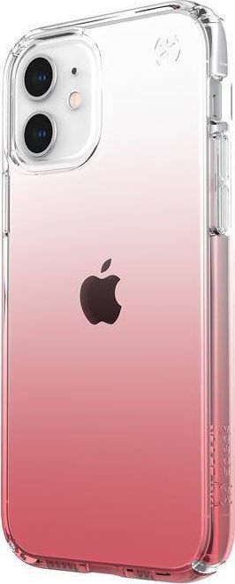 Speck Speck Presidio Perfect-Clear + Ombre - Etui iPhone 12 / iPhone 12 Pro z powłoką MICROBAN (Clear/ Vintage Rose) 1