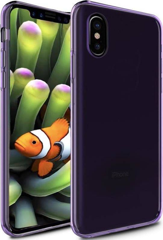 Zizo Zizo TPU Cover - Etui iPhone X (Purple) 1