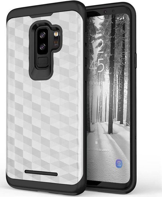 Zizo Zizo Click Prism Series Case - Etui Samsung Galaxy S9+ (Silver/Black) 1