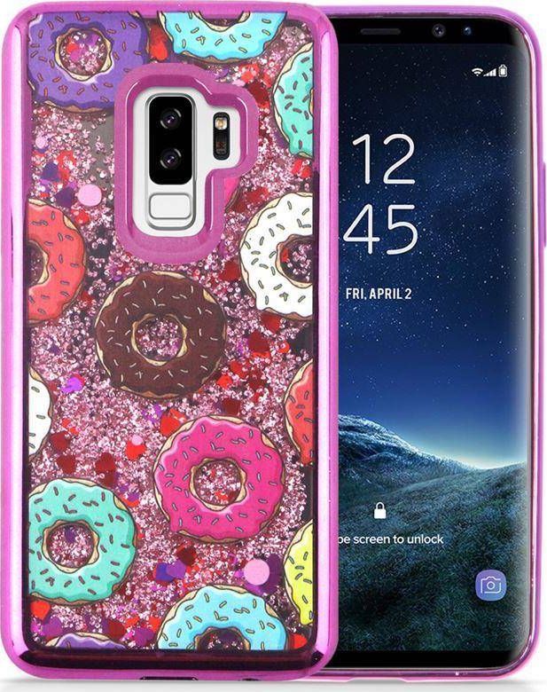 Zizo Zizo Liquid Glitter Star Case - Etui Samsung Galaxy S9+ (Donuts) 1