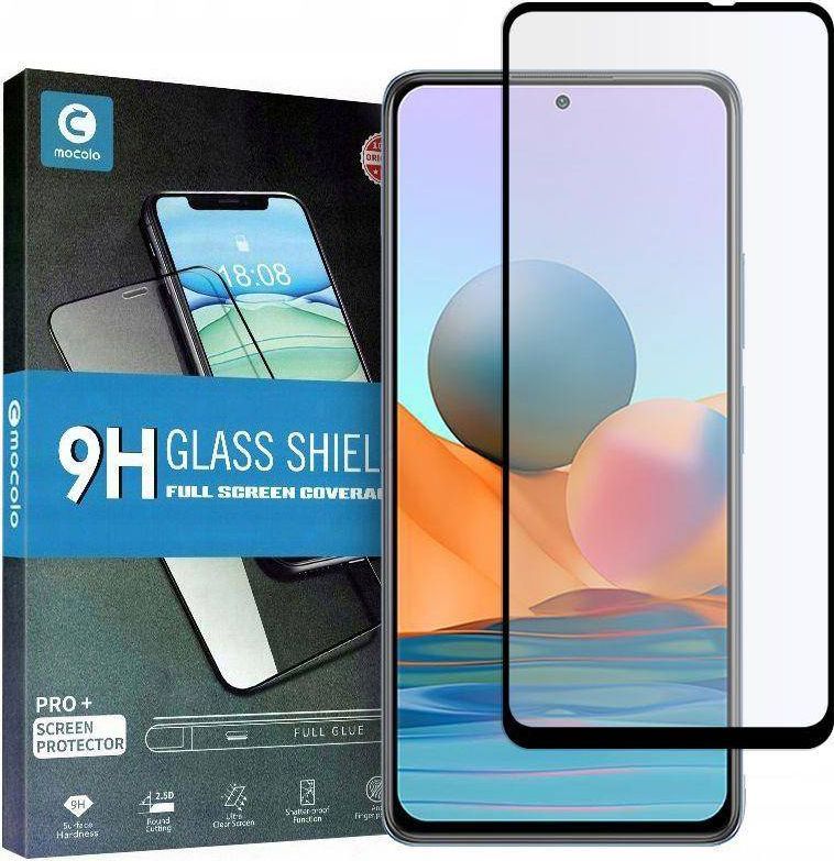 Mocolo SZKŁO HARTOWANE MOCOLO TG+ GLASS XIAOMI REDMI NOTE 10 PRO BLACK 1
