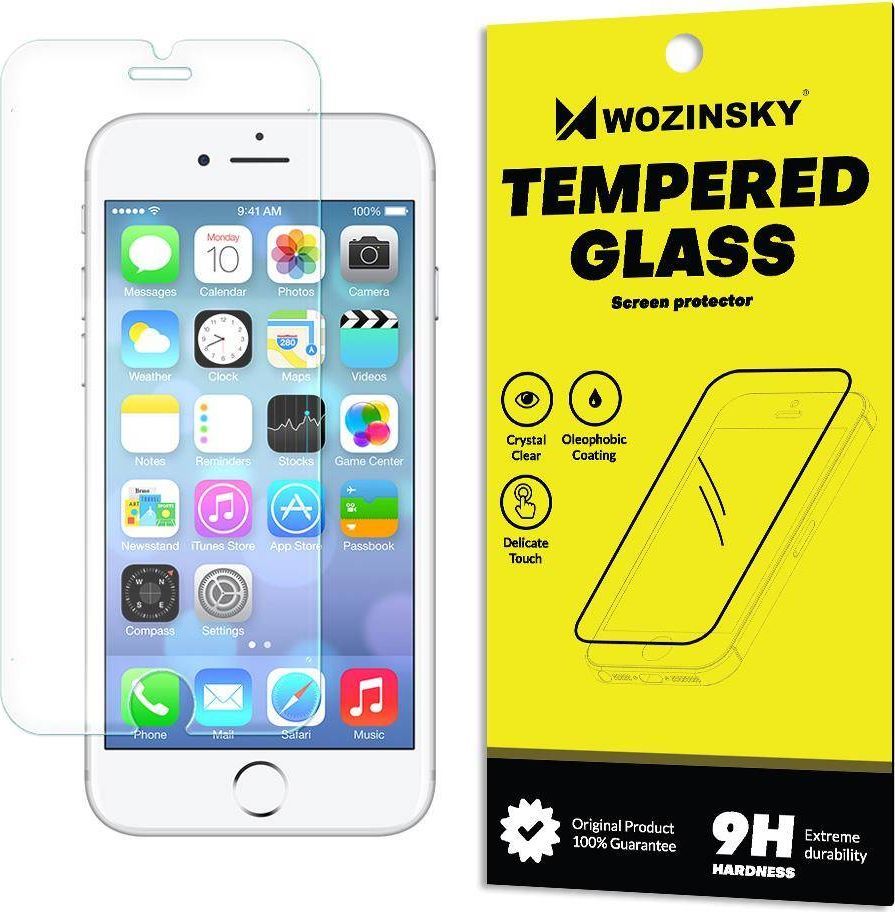 Wozinsky Wozinsky Tempered Glass szkło hartowane 9H iPhone SE 2020 / iPhone 8 / iPhone 7 / iPhone 6S / iPhone 6 (opakowanie koperta) 1