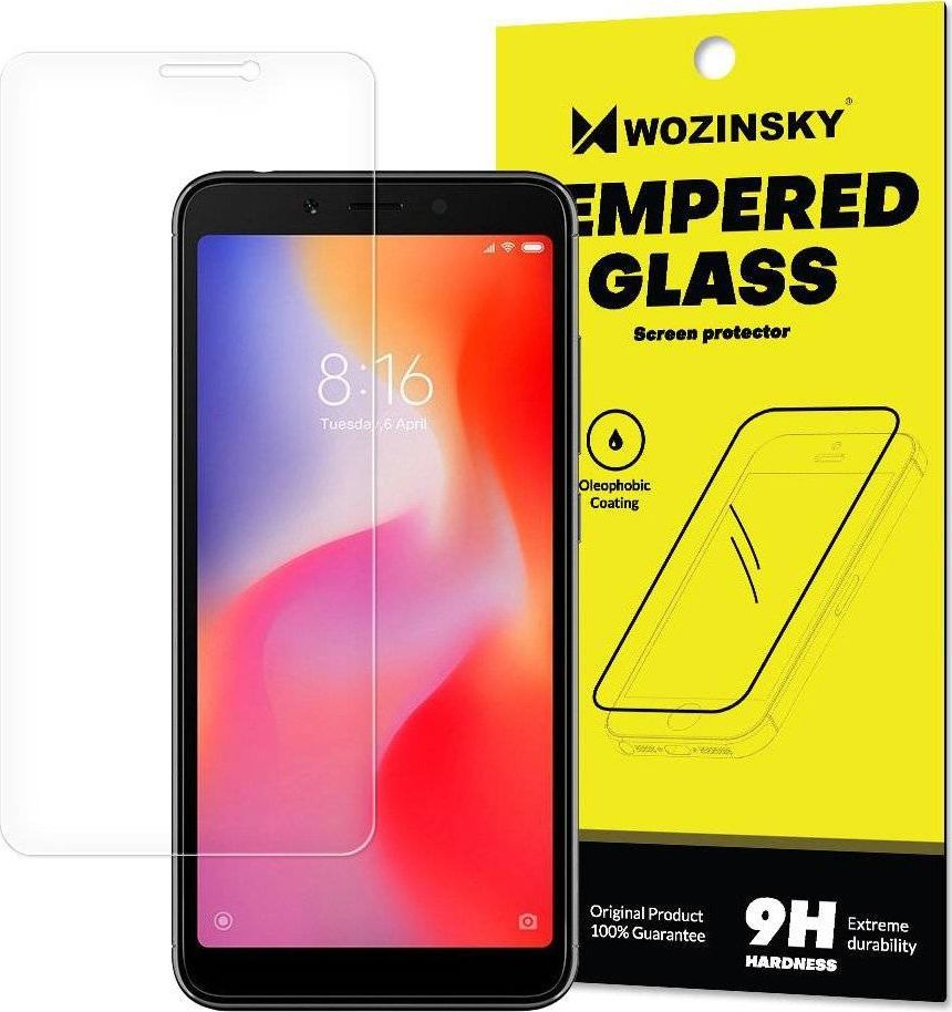 Wozinsky Wozinsky Tempered Glass szkło hartowane 9H Xiaomi Redmi 6 / 6A 1