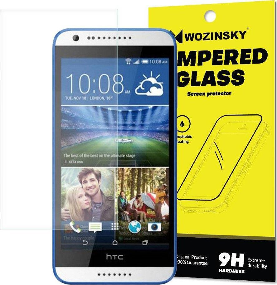 Wozinsky Wozinsky Tempered Glass szkło hartowane 9H HTC Desire 620 (opakowanie koperta) 1