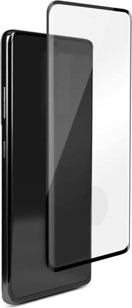 Puro PURO Premium Full Edge Tempered Glass Case Friendly - Szkło ochronne hartowane na ekran Samsung Galaxy S21 Ultra (czarna ramka) 1