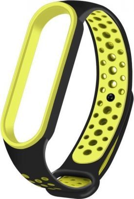 Xiaomi Opaska Mi Band 5 Dots czarno-zielona 1