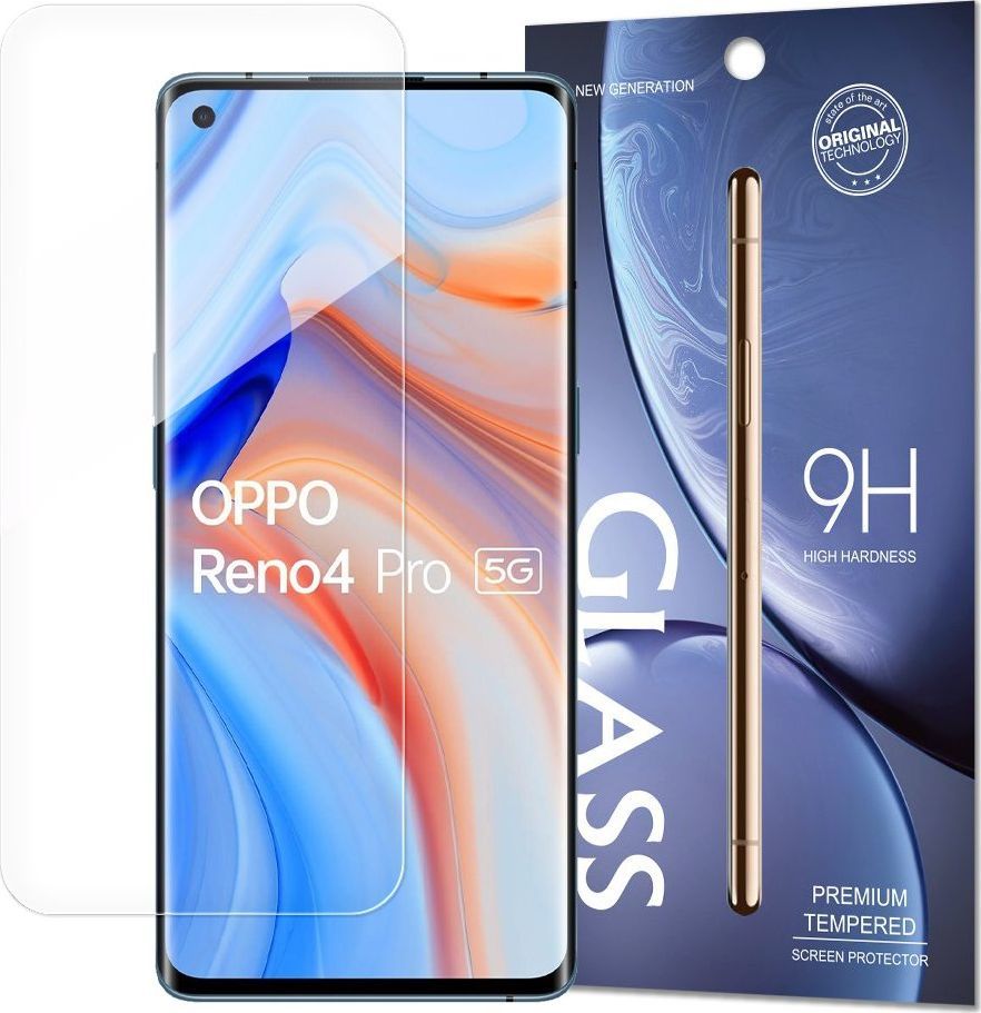 Hurtel Tempered Glass szkło hartowane 9H Oppo Reno 4 (opakowanie  koperta) 1