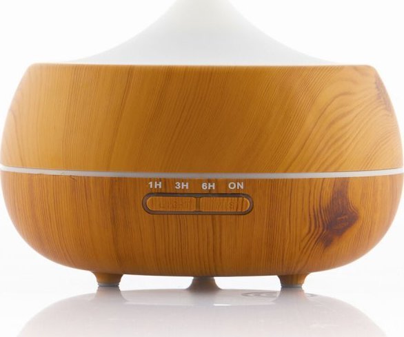 Dyfuzor zapachowy InnovaGoods LED Wooden-Effect 1