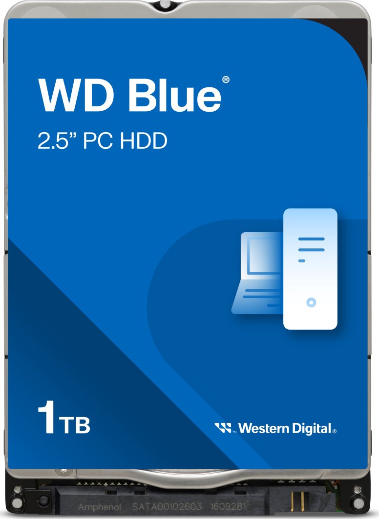 Dysk WD Blue 1TB 2.5" SATA III (WD10SPZX_3M) 1