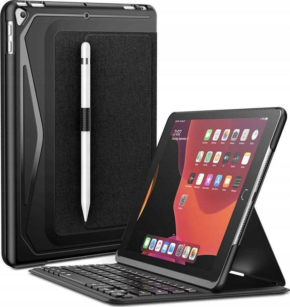 Etui na tablet INFILAND KEYBOARD STAND APPLE IPAD 7/8 10.2 2019/2020 BLACK 1