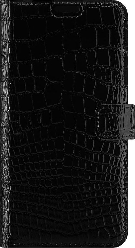 Surazo Etui na telefon Surazo ze skóry naturalnej Wallet case - Cayme Czarny 1