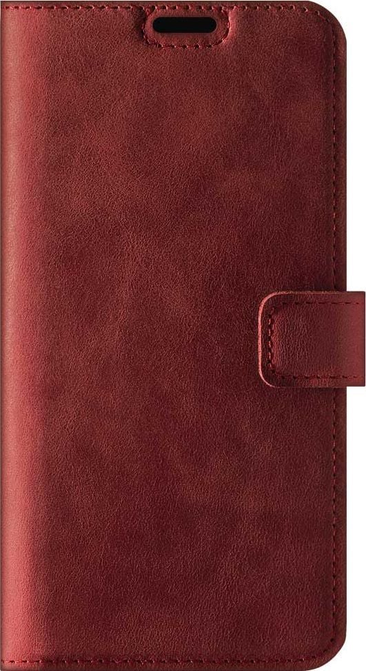 Surazo Etui na telefon Surazo ze skóry naturalnej Wallet case - Nubuk Czerwony 1