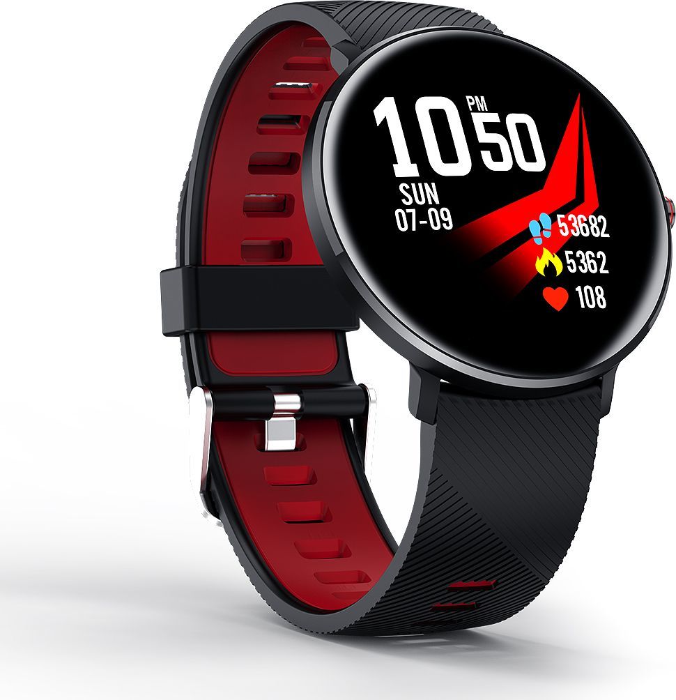 Smartwatch Jordan Kerr JKA04 Czerwony  (JKA04 Black Red) 1