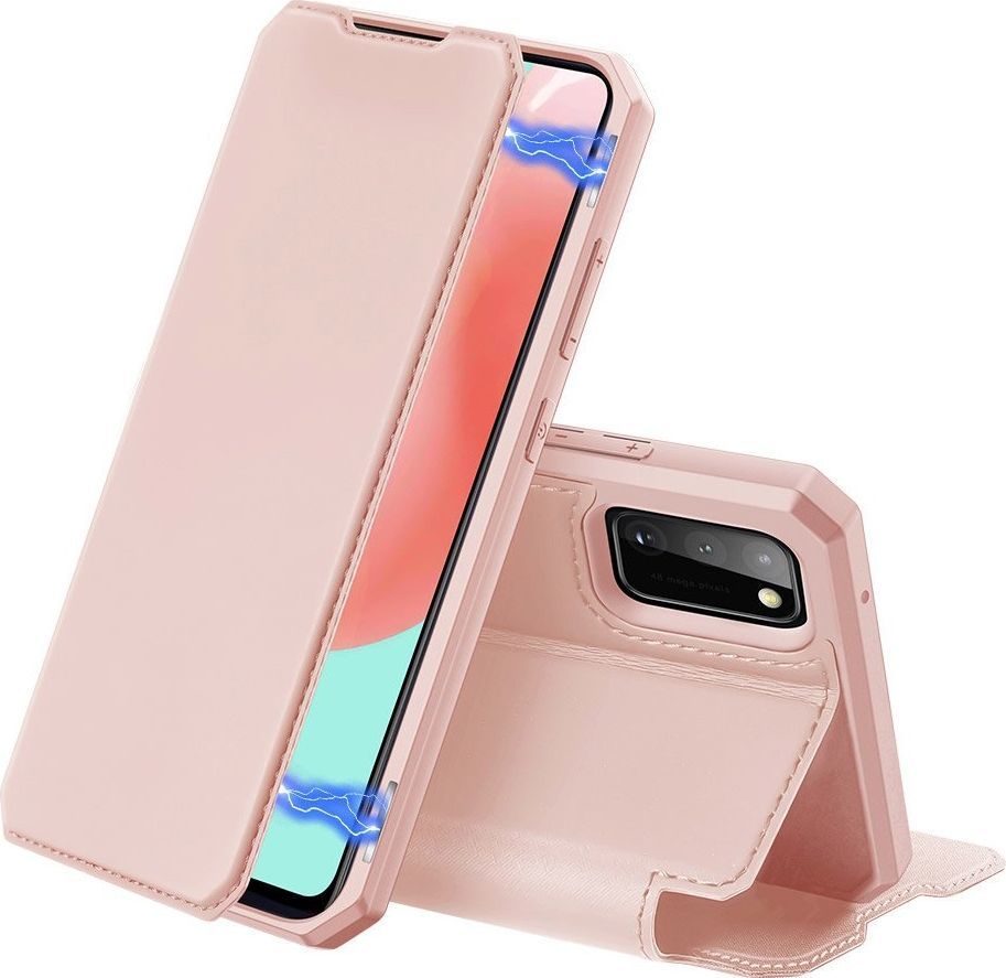Dux Ducis Etui pokrowiec z klapką DUX DUCIS Skin X do Samsung Galaxy A41 różowy 1