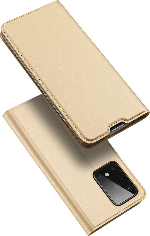 Dux Ducis Etui pokrowiec z klapką DUX DUCIS Skin Pro do Samsung Galaxy S20 Ultra złoty 1