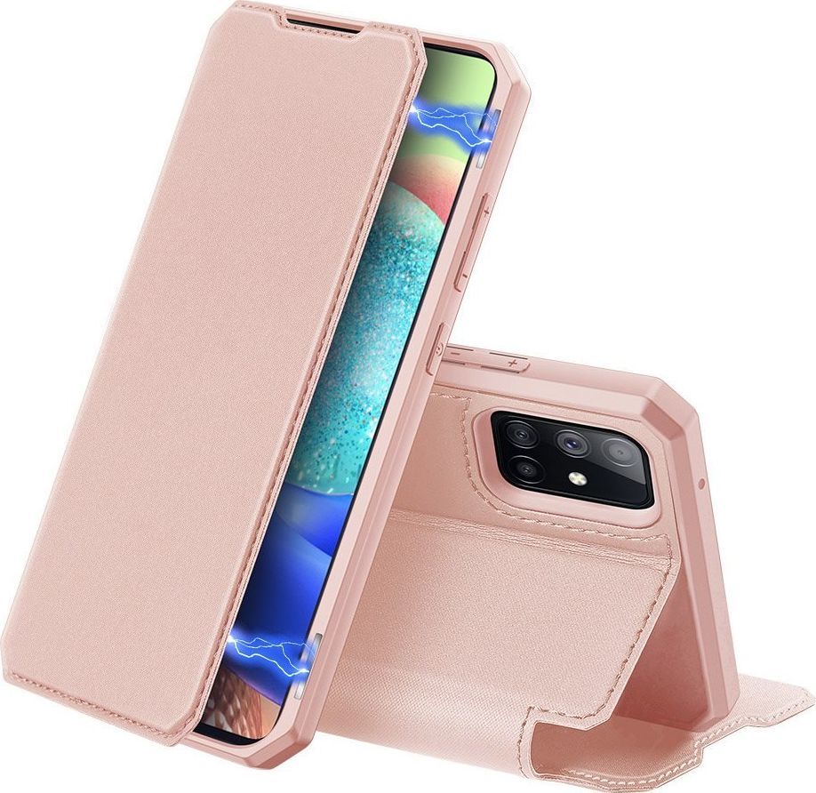 Dux Ducis Etui z klapką DUX DUCIS Skin X do Samsung Galaxy A71 różowy 1