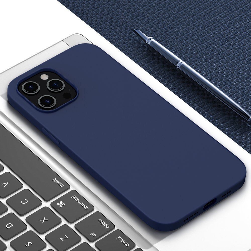 Nillkin Etui Nillkin Flex Pure Pro do iPhone 12 Pro Max niebieski (kompatybilny z MagSafe) 1