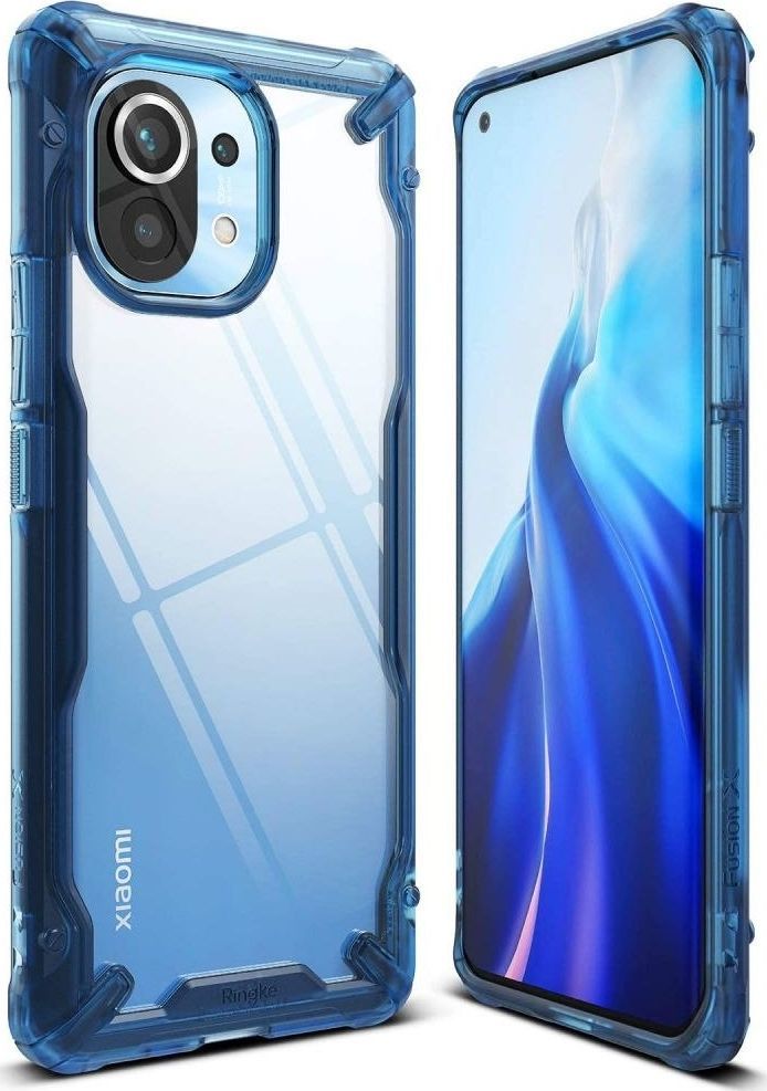 Ringke Etui Ringke Fusion X do Xiaomi Mi 11 Space Blue 1