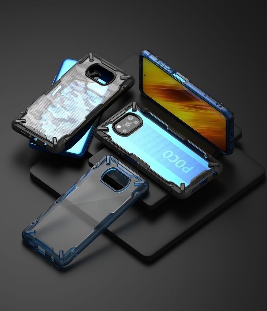 Ringke Etui Ringke Fusion X do Xiaomi Poco X3 Pro / X3 NFC Black 1