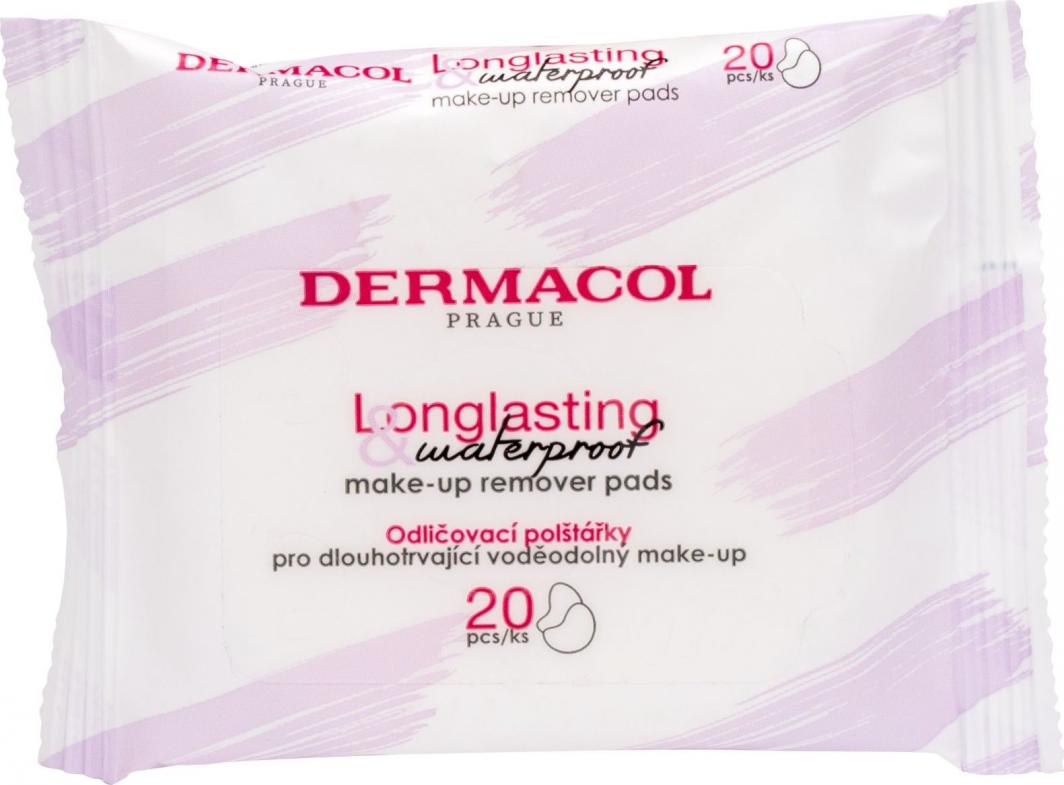 Dermacol  Chusteczki oczyszczające Longlasting & Waterproof 20 sztuk 1
