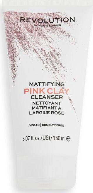 Revolution Pianka Oczyszczająca Pink Clay Mattifying 150 ml 1