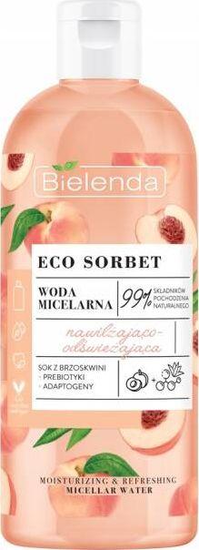 Bielenda Woda Micelarna Eco Sorbet Brzoskwinia 500 ml 1