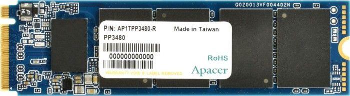 Dysk SSD Apacer PP3480-R 2 TB M.2 2280 PCI-E x4 Gen3 NVMe (AP2TPP3480-R) 1
