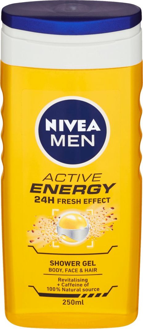Nivea Men Active Energy Żel pod prysznic 250ml 1