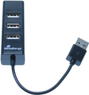 HUB USB MediaRange 3x USB-A 2.0 (MRCS502) 1