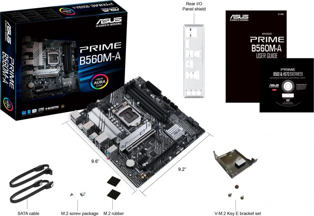 CPU Intel core i5 11400f+ASUS B560M-A PRIME B560M-A｜Motherboards｜ASUS United Kingdom