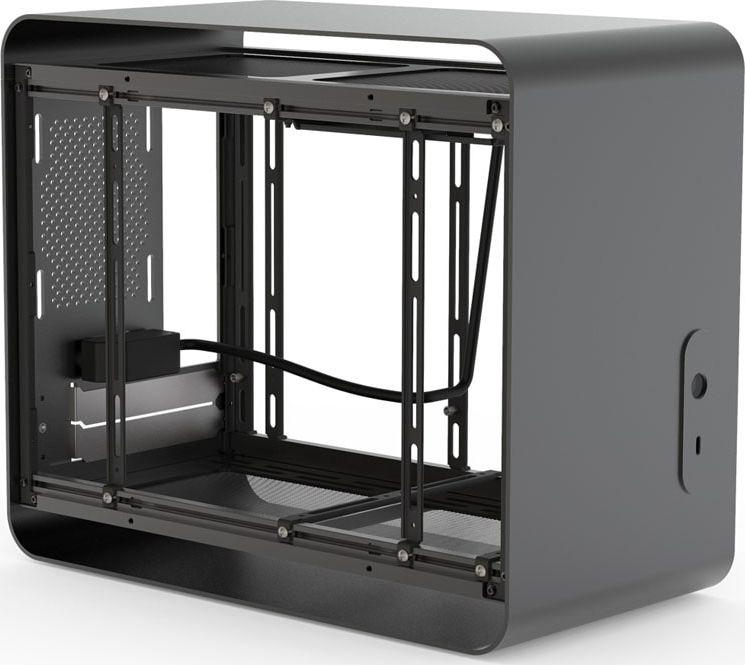 STREACOM DA2 V2 小型Mini-ITXケース Streacom DA2 V2 Czarna (ST-DA2B-V2) - Obudowa - Morele.net