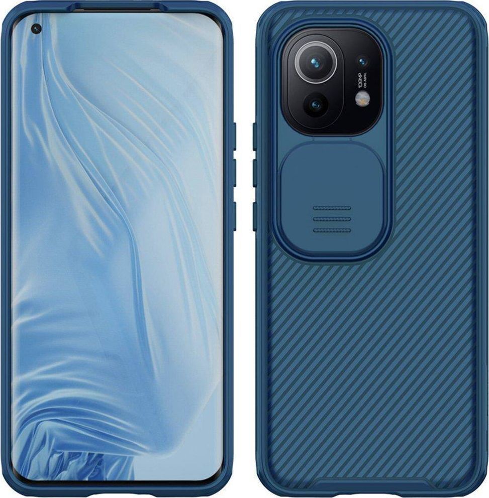 Nillkin Etui Nillkin CamShield Pro do Xiaomi Mi 11 (Niebieskie) uniwersalny 1