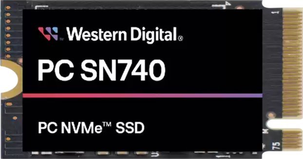 Dysk SSD Western Digital SN740 512GB M.2 2242 Gen4 x4 - demontaż 1