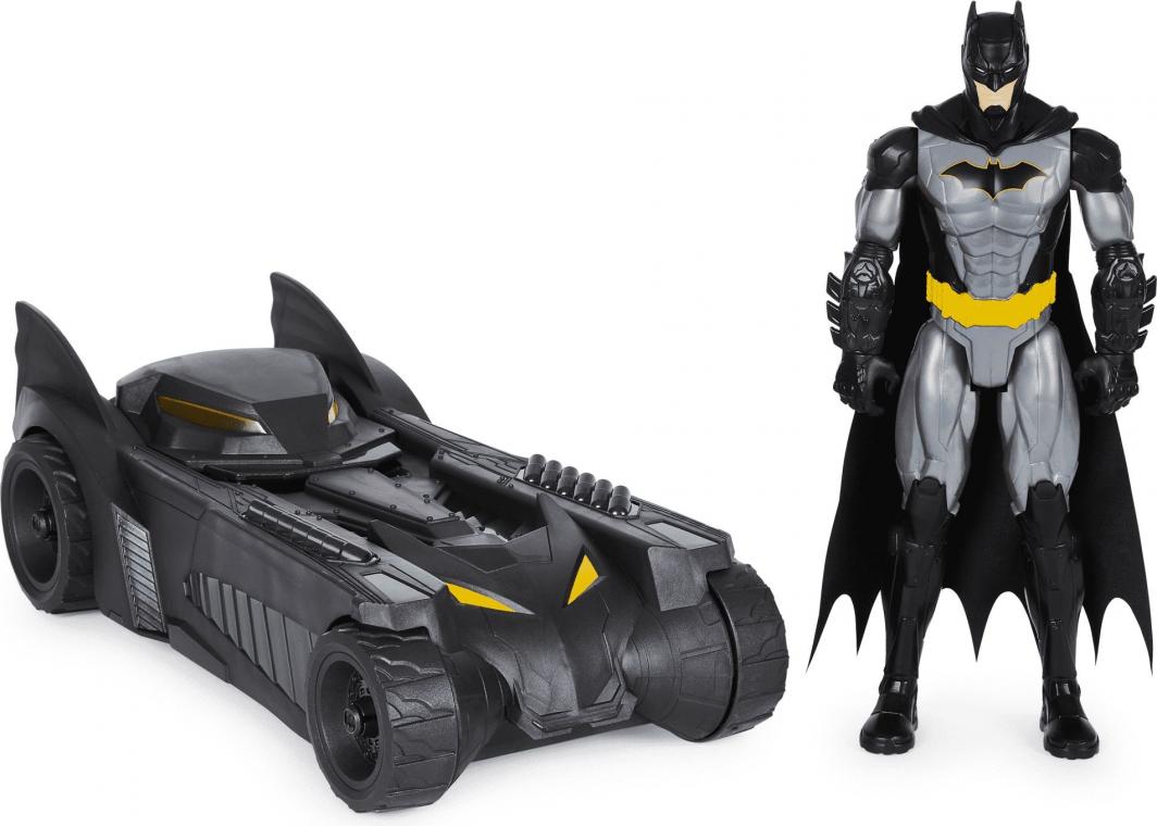 Figurka Spin Master Batman - Batman i Batmobil (6058417) 1
